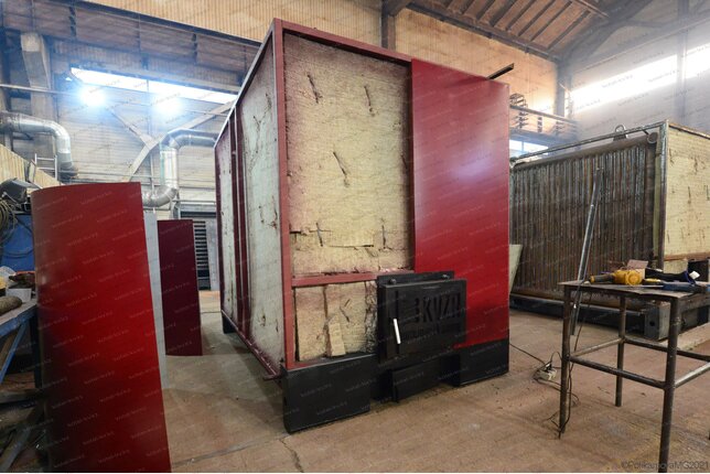 Водогрейный котел 1.28 с ОУР - изготовление