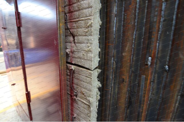 Котел угольный 2500 кВт - обмуровка